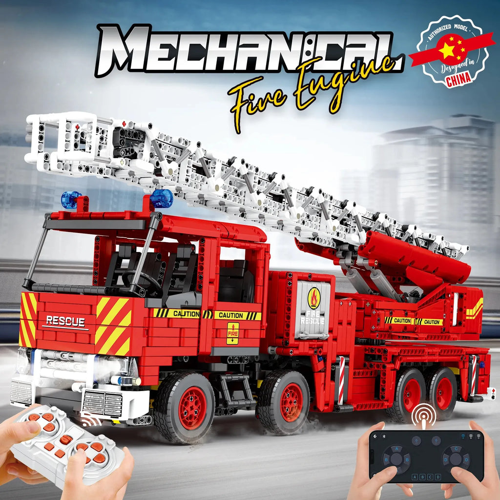 Fire Ladder Truck