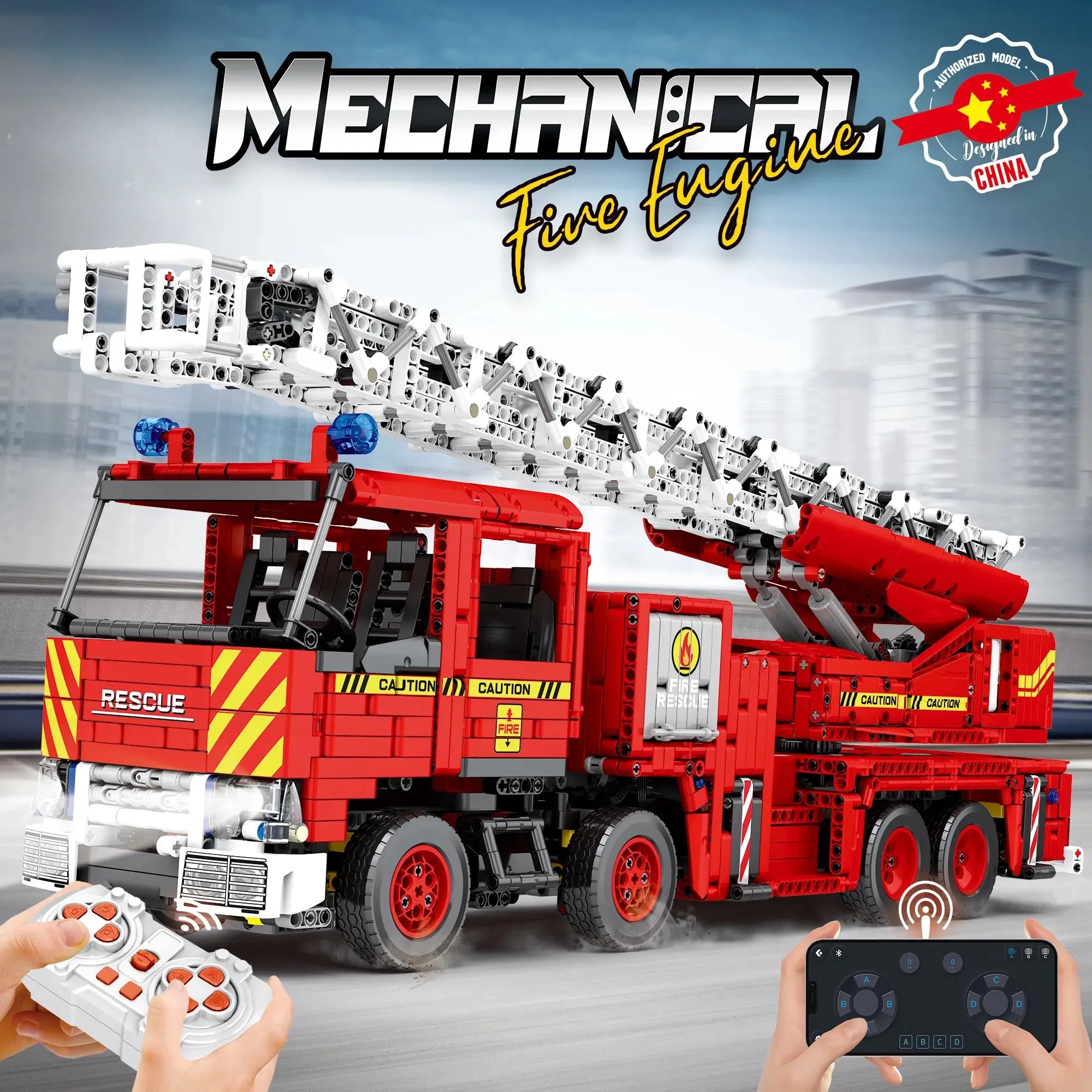 Fire Ladder Truck