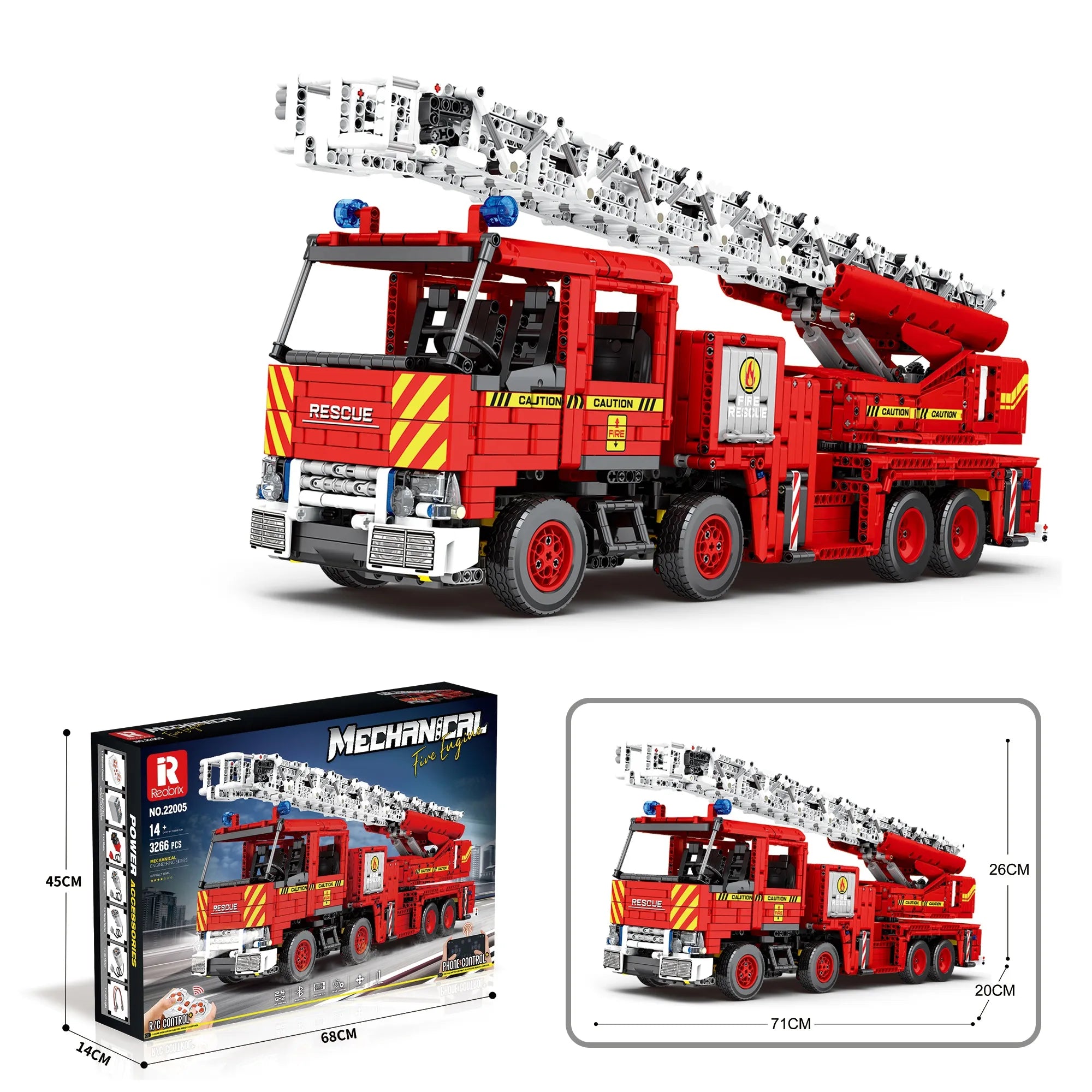 Fire Ladder Truck
