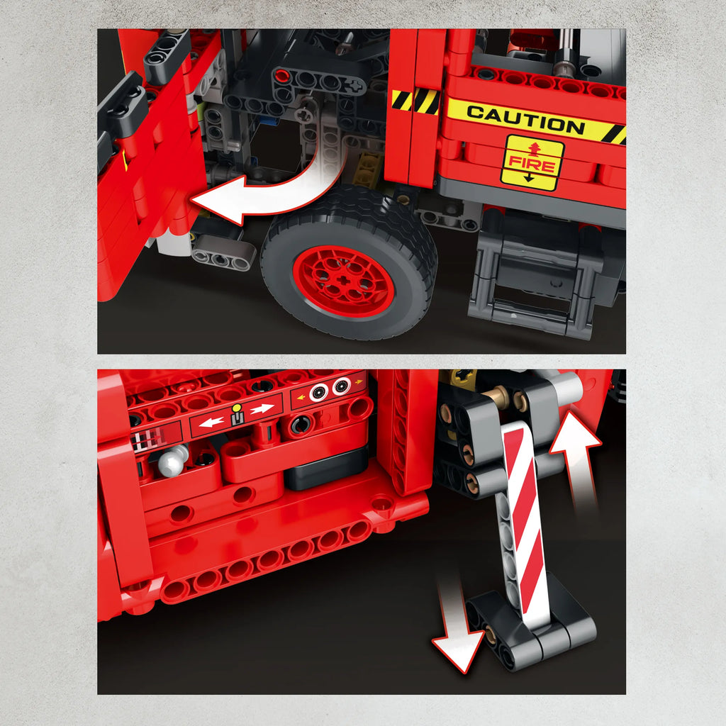 Fire Ladder Truck