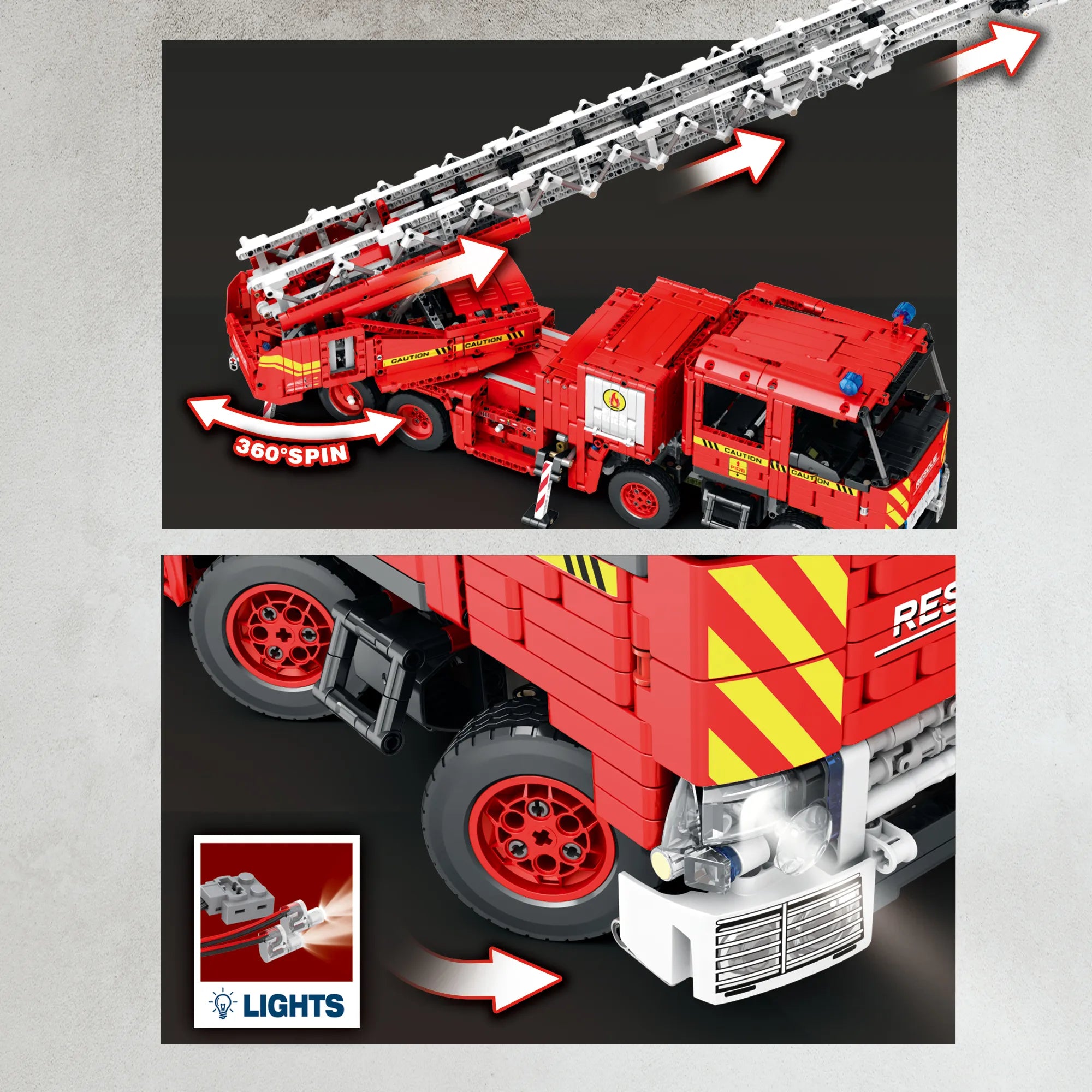 Fire Ladder Truck
