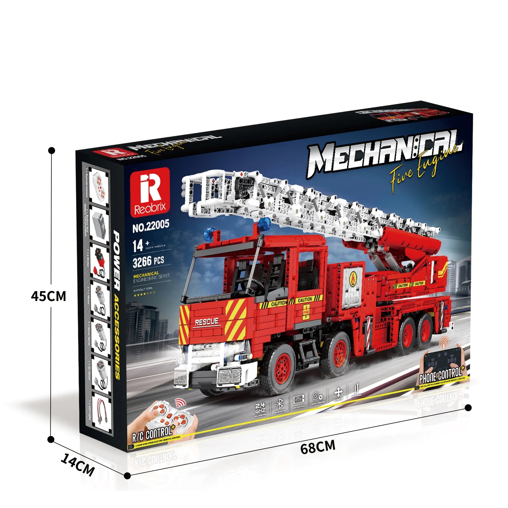 Fire Ladder Truck