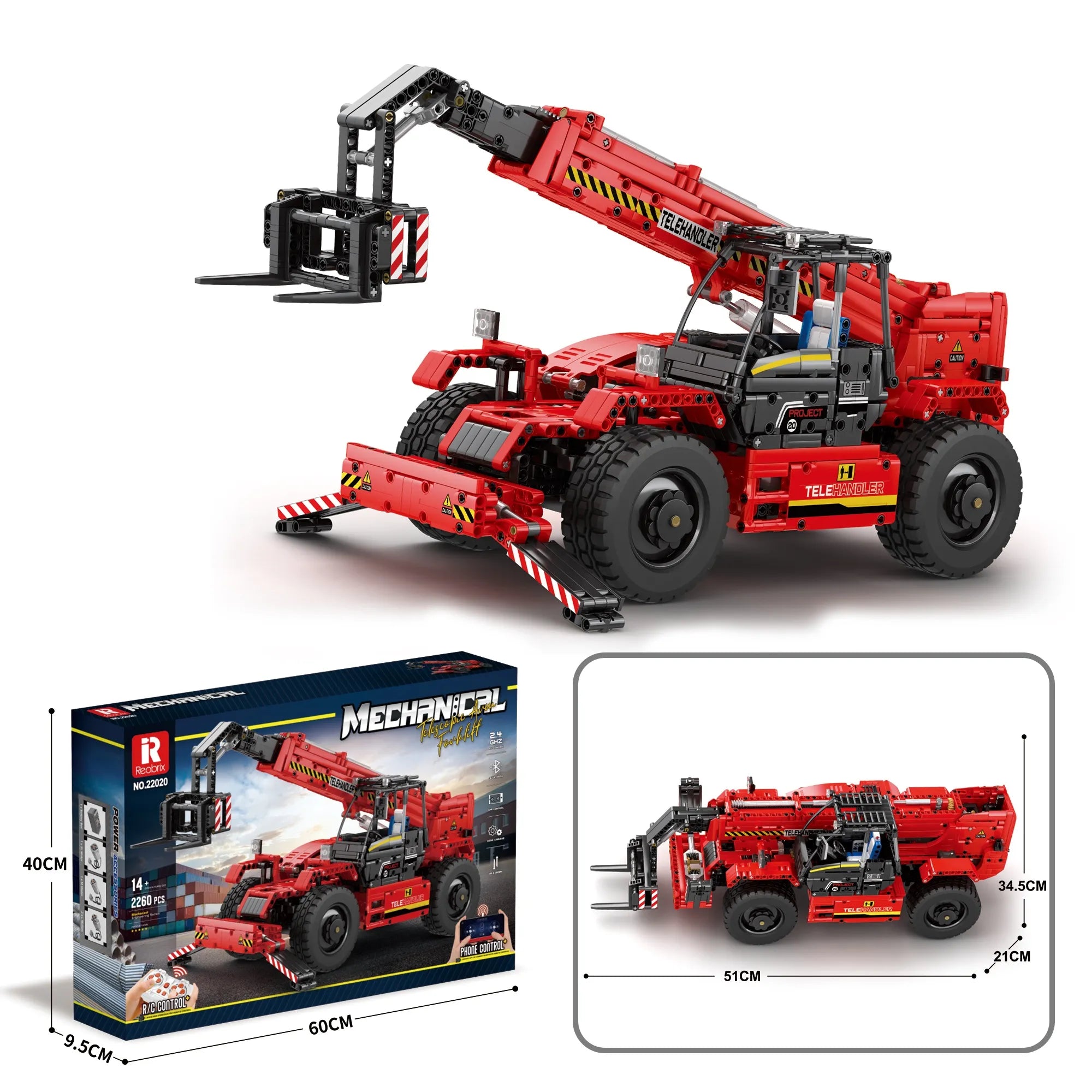Telescopic Arm Forklift