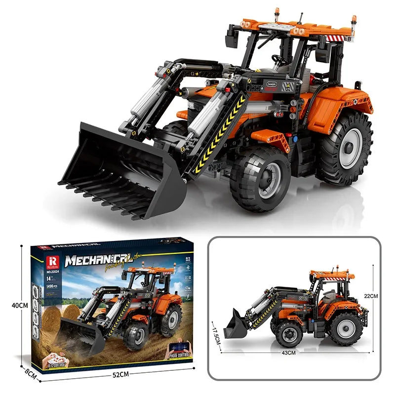 Loading Tractor