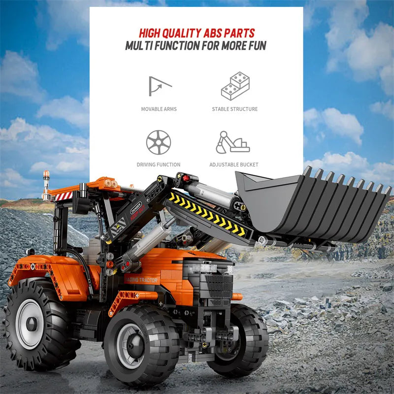 Loading Tractor
