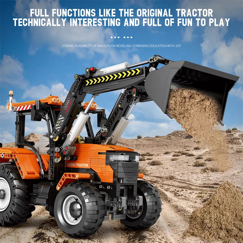 Loading Tractor