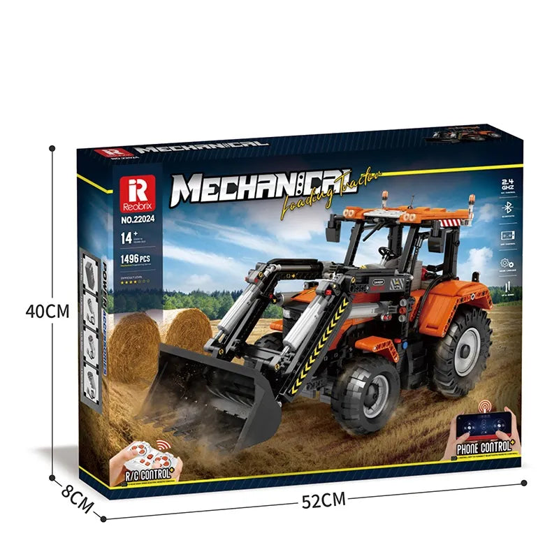 Loading Tractor
