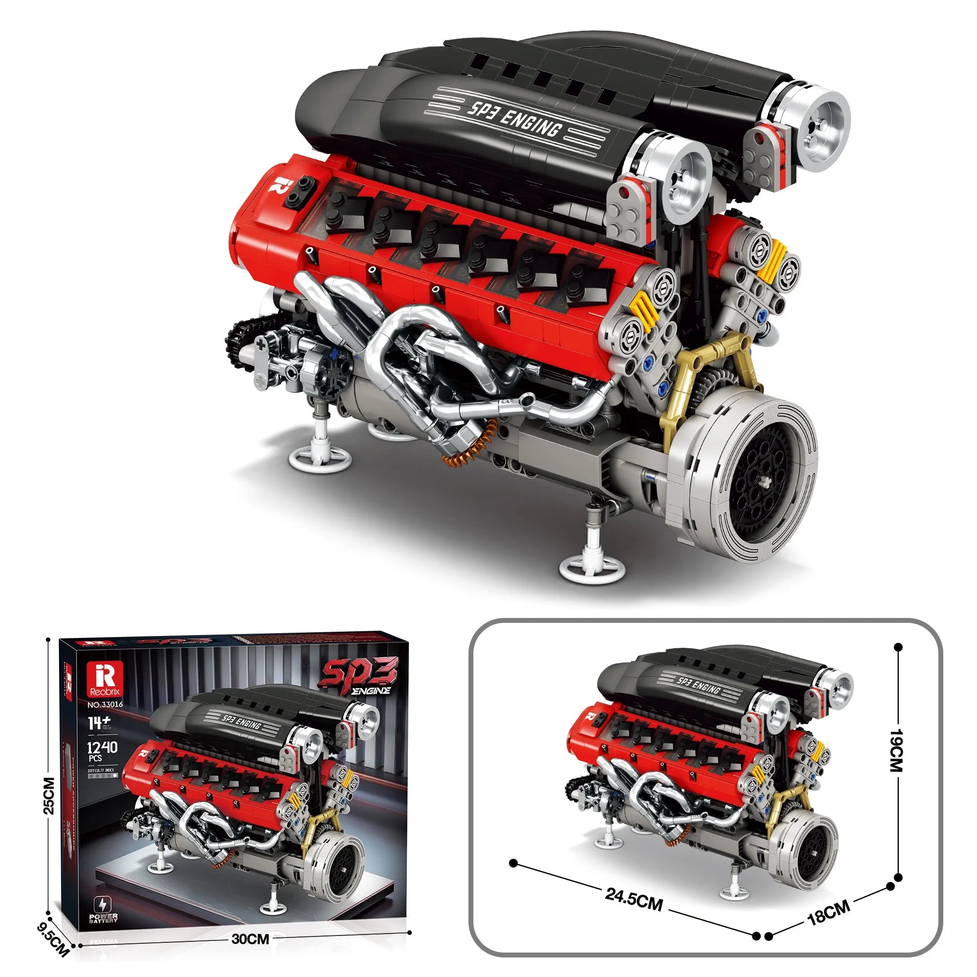 Ferrari Daytona SP3 Engine