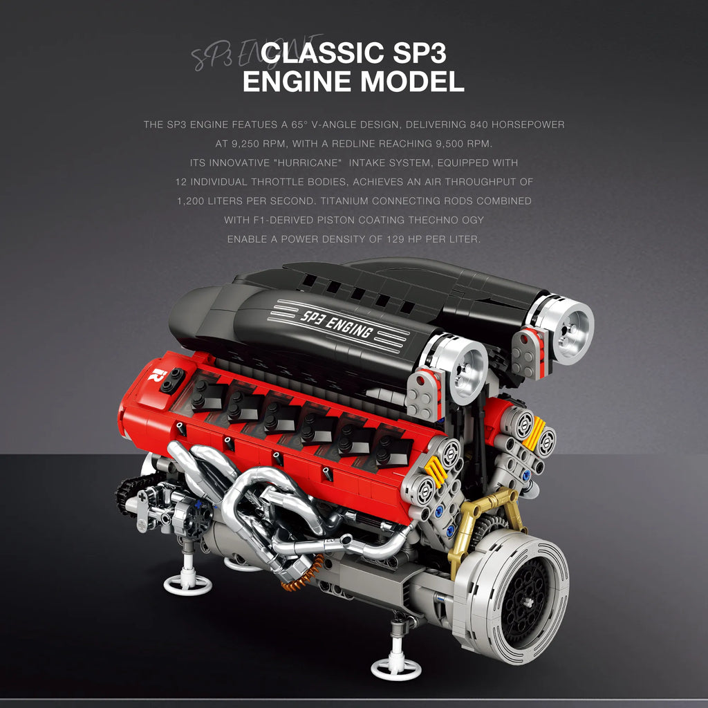 Ferrari Daytona SP3 Engine