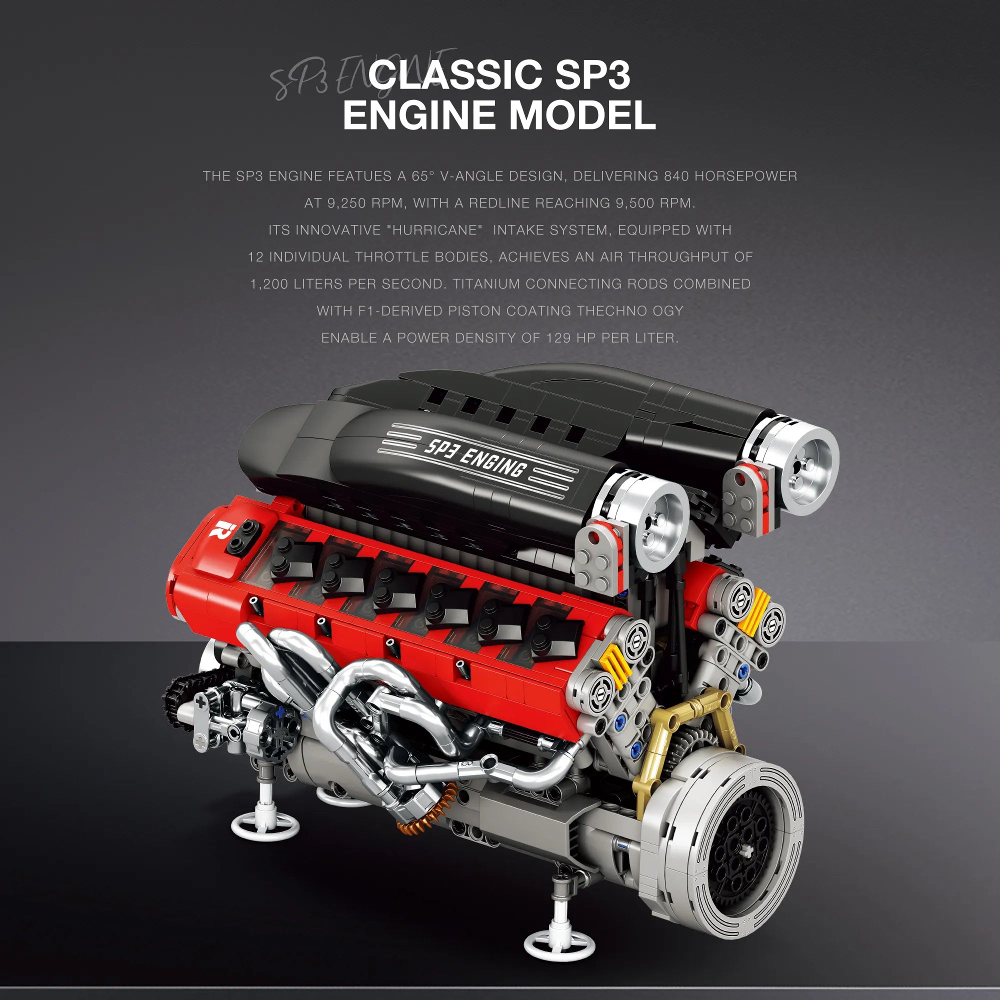 Ferrari Daytona SP3 Engine