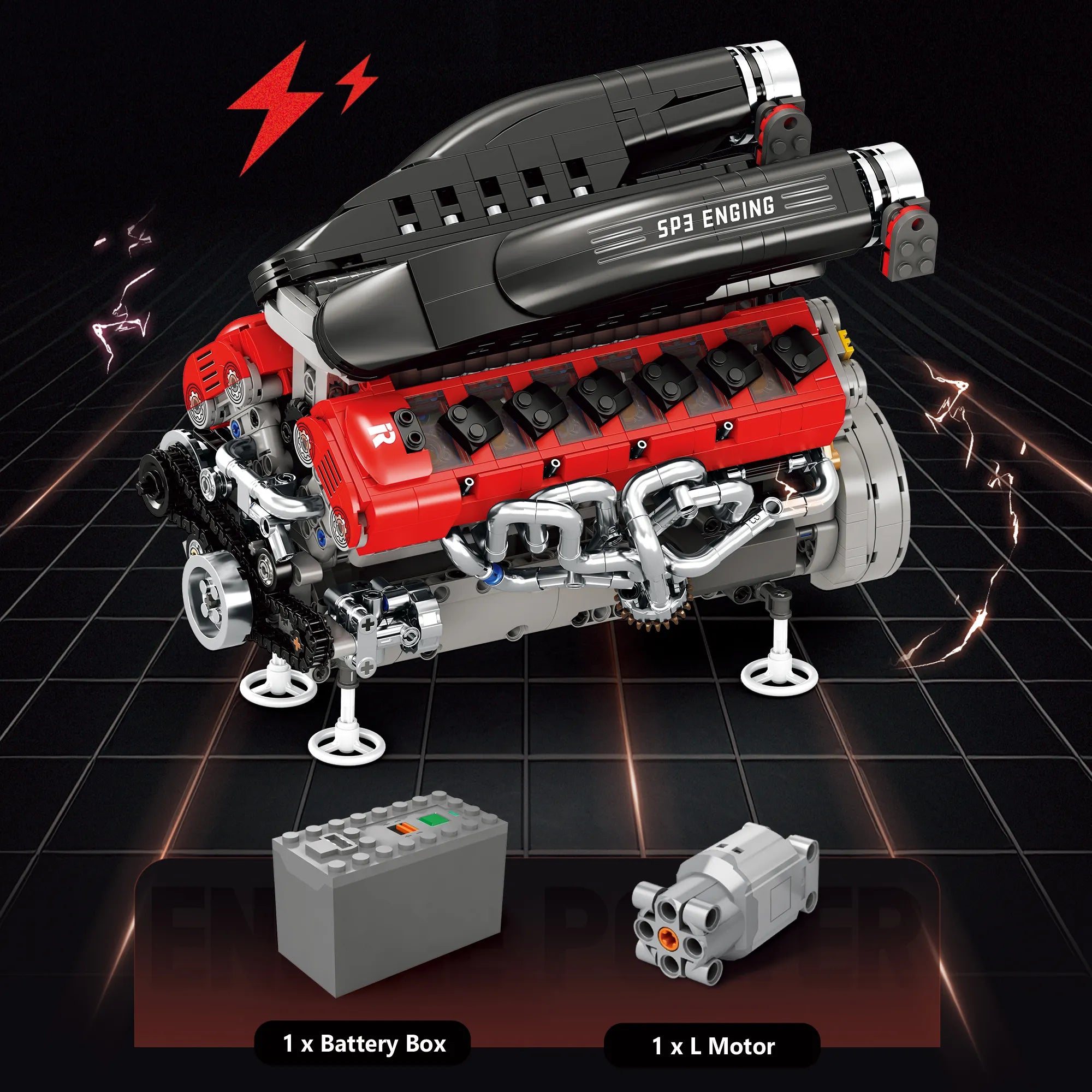 Ferrari Daytona SP3 Engine