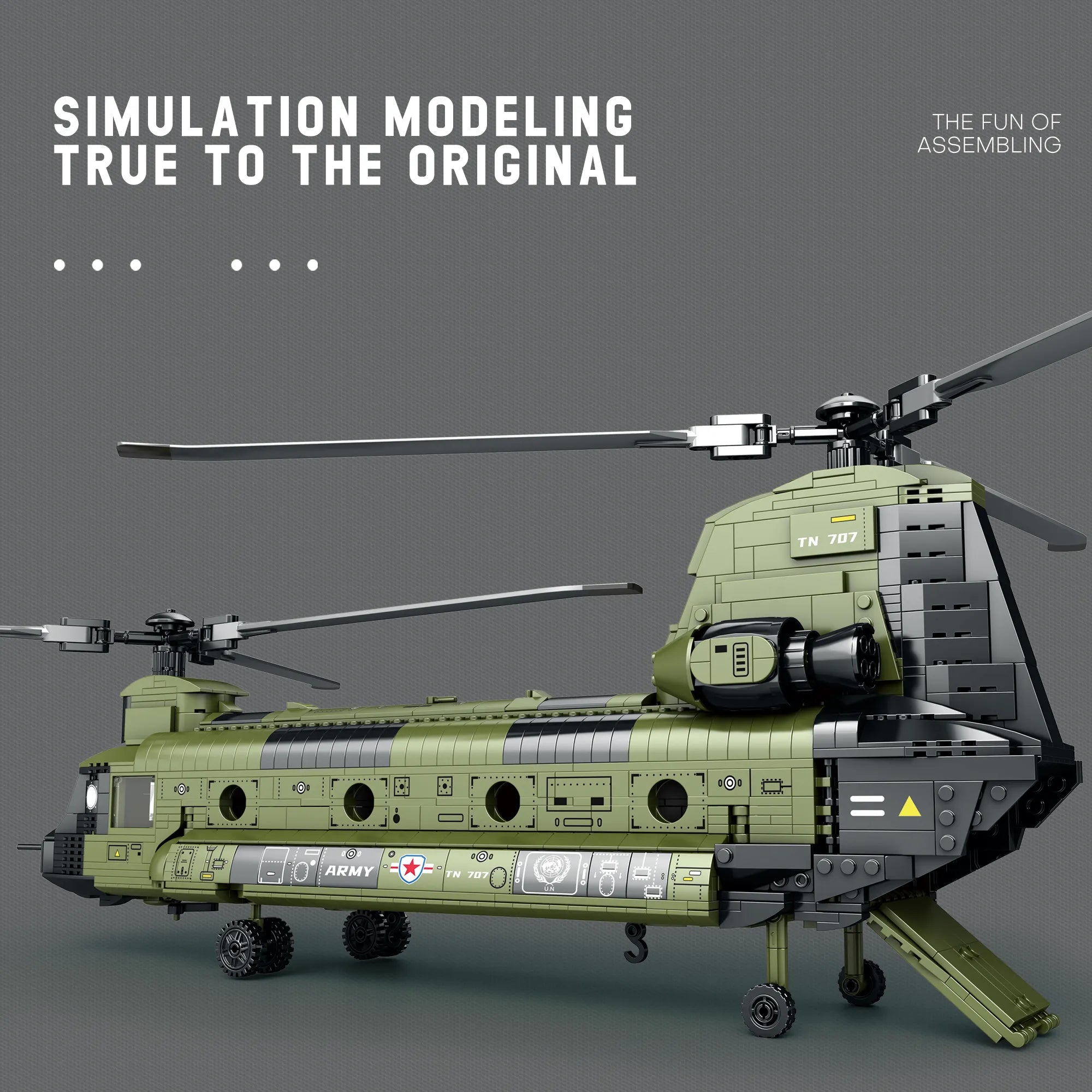 CH-47 Transport Helicopter Chinook