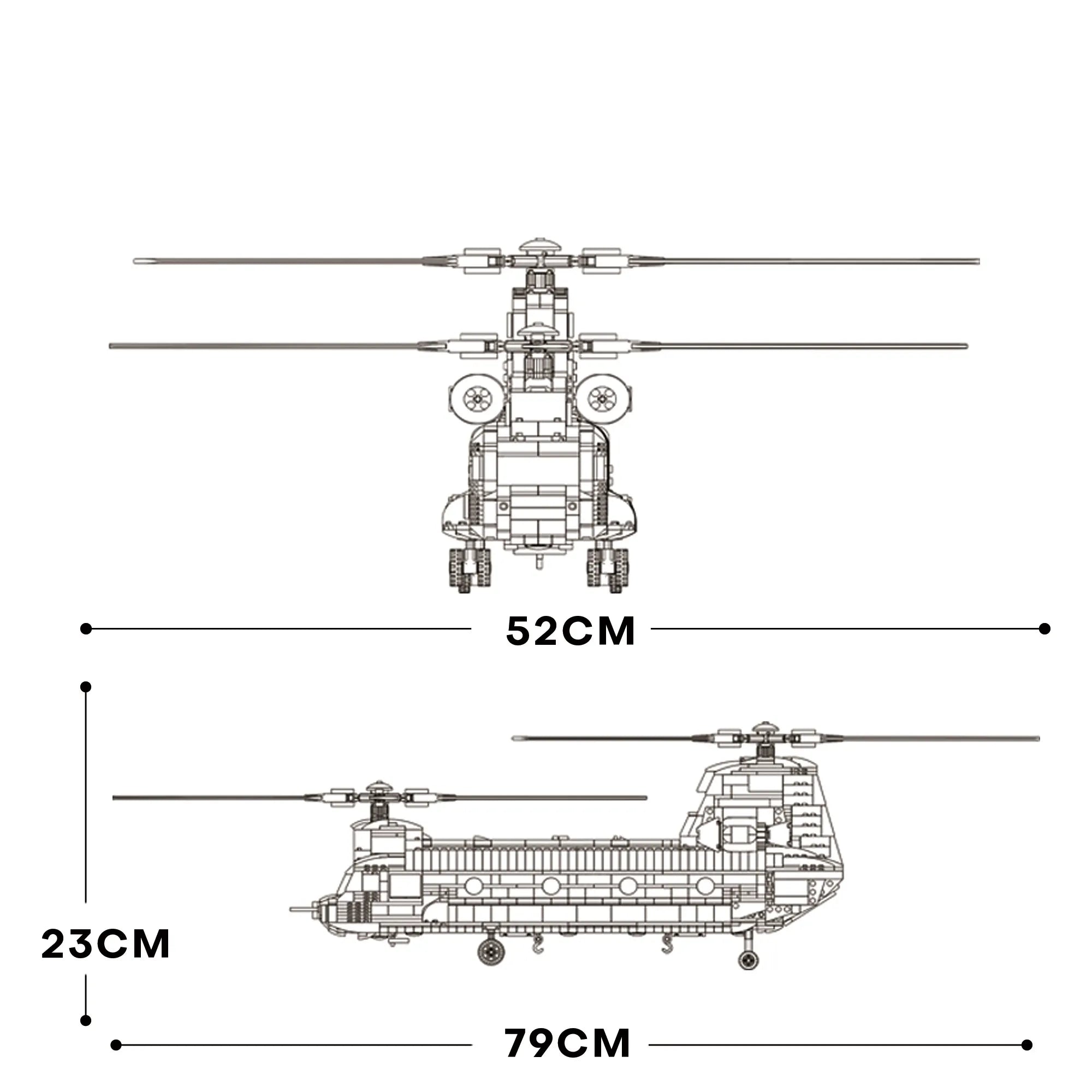 CH-47 Transport Helicopter Chinook