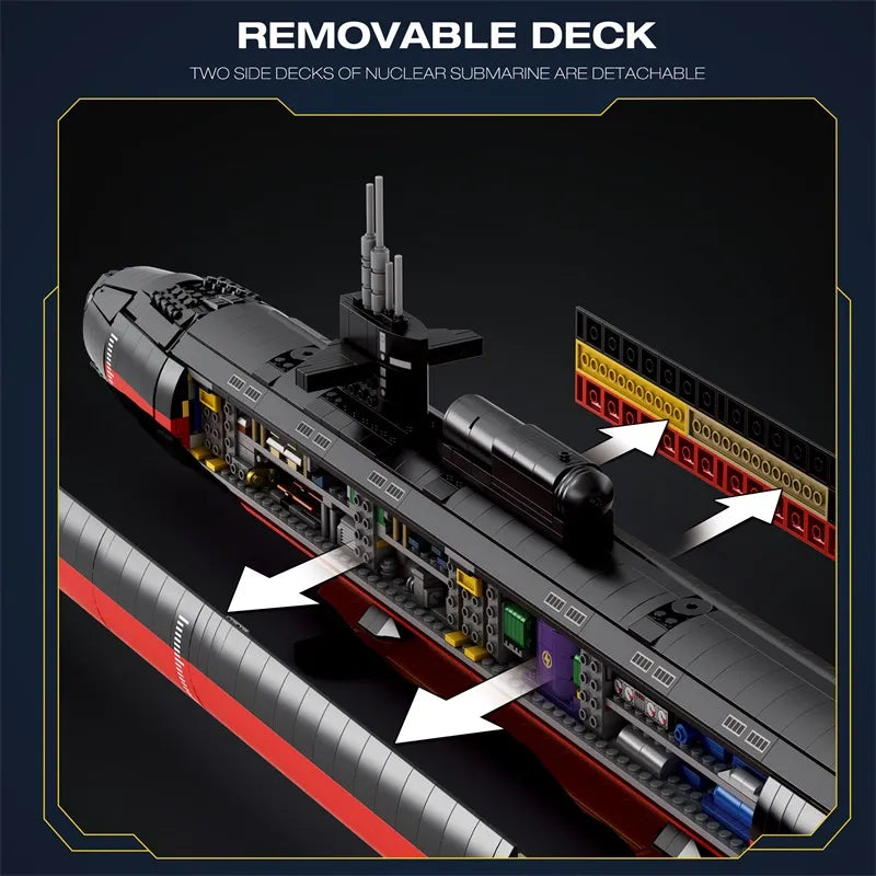 Los Angeles-class SSN 1:125