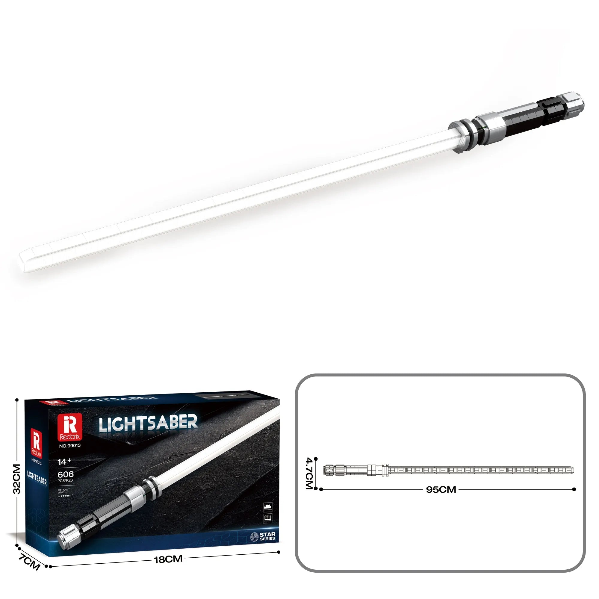 White Lightsaber