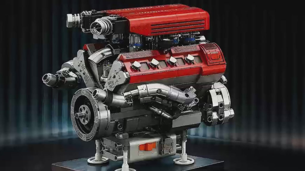 Motor V8 de baterías
